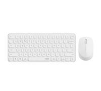 Ensemble clavier et souris multi-appareils Rapoo 9010M, sans fil 2,4 GHz/Bluetooth 5.0/4.0, compatible Windows/Mac/Linux/Chrome, prend en charge jusqu'à 4 appareils, clic silencieux et discret, foncti