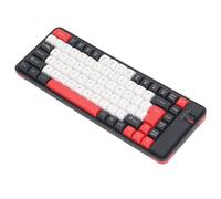 Ensemble Clavier et Souris pour Voyage, Récepteur ou Ensemble Clavier et Souris sans Fil Plug and Play (Rouge)