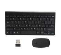 Ensemble clavier et souris sans fil 2,4 GHz pour ordinateur de bureau