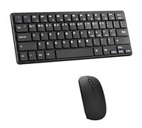 Ensemble clavier et souris sans fil 2.4G, 1200DPI, commande USB silencieuse, pour ordinateur portable et de bureau