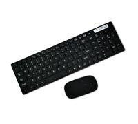 Ensemble clavier et souris sans fil 2.4G, universel, silencieux, Ultra-fin, pour ordinateur portable, M17F