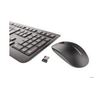 Ensemble clavier et souris sans fil CHERRY DW 3000 - RF 2.4 GHz - Noir