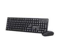 Ensemble clavier et souris sans fil Gembird KBS-W-01 - 2.4 GHz - Noir