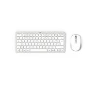Ensemble clavier et souris sans fil - Hama - Bluetooth et USB-A - 3 canaux de connexion - Clavier silencieux