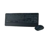 Ensemble clavier et souris sans fil - LogiLink - QWERTZ Allemand - Noir