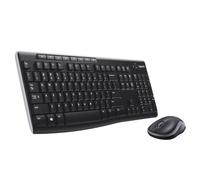 Ensemble Clavier Souris - Sans fil - Logitech - MK270 - AZERTY - Noir