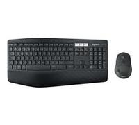Ensemble Clavier Souris - Sans fil - Logitech - MK850 - AZERTY - Noir