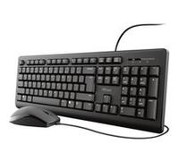 Ensemble clavier et souris Trust 23972 PRIMO Noir Noir G