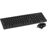 - Ensemble clavier et souris - USB - AZERTY - Français - noir