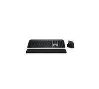 MX Keys S Combo for Mac, clavier et souris sans fil, repose-poignets, clavier retroeclaire, defilement rapide, Bluetooth USB-C