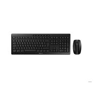 Ensemble Clavier-Souris - CHERRY - STREAM DESKTOP RECHARGE - Sans fil - 2400 dpi - Frappe silencieuse