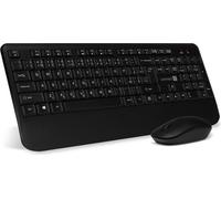 Ensemble clavier + souris Connect IT Combo sans fil noir (+1x AAA +1x AA piles es), disposition CZ + SK