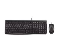 Ensemble clavier souris filaire AZERTY MK 120 Logitech