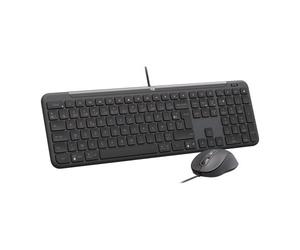 Ensemble clavier souris filaire Logitech Signature Slim Wired Combo MK620 for business - AZERTY