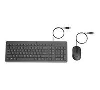 Ensemble Clavier Souris filaires HP 150 - AZERTY
