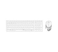 Ensemble clavier/souris RAPOO 9750M multimode sans fil blanc