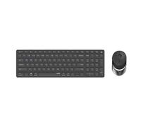 Ensemble clavier/souris RAPOO 9750M multimode sans fil gris foncé
