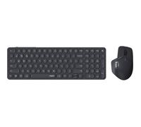 Ensemble Clavier-Souris - RAPOO - 9760M - Sans-fil - Ultra-Slim - Dark Grey