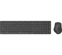 Ensemble clavier/souris RAPOO 9800M multimode sans fil gris foncé