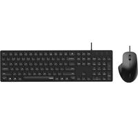 Ensemble clavier/souris RAPOO NX8020 filaire USB noir