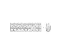 Ensemble Clavier Souris sans fil HP 650 - AZERTY - Blanc
