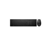 Ensemble Clavier Souris sans fil HP 650 - AZERTY - Noir