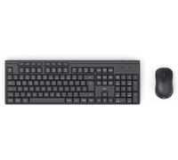 Ensemble Clavier Souris Sans Fil (Clavier Sans Fil Avec Souris, Avec Batterie, Sensation De Frappe Ergonomique, Touches Silencieuses, Récepteur Usb, Souris Avec Commutateur Dpi, Touches
