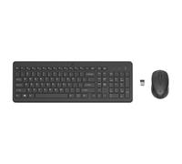 Ensemble clavier - souris sans fil HP 330 Confort, fiabilité et productivité au service de votre quotidien grâce à ce pack clavier-souris sans fil.