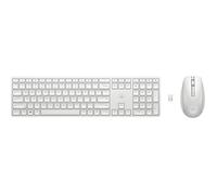 Ensemble Clavier Souris sans fil HP 650 - AZERTY - Blanc