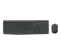 LOGITECH Ensemble Clavier Souris MK235 - Sans Fil - AZERTY - Récepteur USB