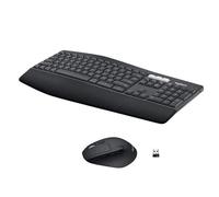 Ensemble Clavier Souris - Sans fil - Logitech - MK850 - AZERTY - Noir