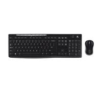 Ensemble clavier souris sans fil MK270 noir Logitech