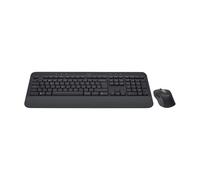 Logitech Signature MK650 Combo for Business, Souris et Clavier sans Fil, Logi Bolt, Bluetooth, SmartWheel, Globally Certified, Windows/Mac/Chrome/Linux, Français AZERTY - Noir