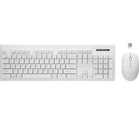 Ensemble clavier + souris sans fil Rebeltec WHITERUN blanc