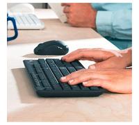 Ensemble clavier souris sans fil silencieux MK295 Logitech noir