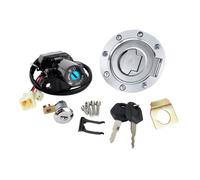 Ensemble Clés Verrouillage L'interrupteur Système D'allumage Bouchon Remplissage Carburant Pour Motos Pour YZF R1 R6 R6S FZ6 Pour FJR1300 Bobine d'allumage