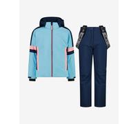 Ensemble CMP Twill Ski bleu pastel noir fille - 8