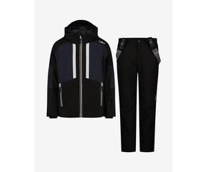 Ensemble CMP Twill Ski noir bleu garçon - 10