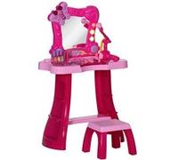 Ensemble coiffeuse tabouret enfant design - nombreux accessoires - effets lumineux sonores - rose G