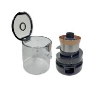Ensemble collecteur de poussière avec bac à poussière, pièce de rechange Cyclone noire, compatible avec les aspirateurs Jimmy H10 Pro/H10 Flex(Cup and Cyclone)