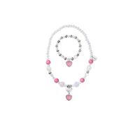 Ensemble collier et bracelet mikky c?ur