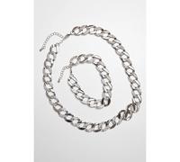 Ensemble collier et bracelet Urban Classics basic diamond Argenté TU