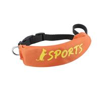 Ensemble collier et laisse pour chien - Collier décoratif rétractable pour la course et la natation - Pour petits et grands chiens