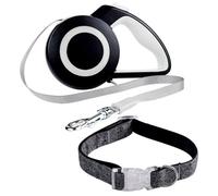 Ensemble collier taille L + sangle extensible 5 m Hearts & Homies