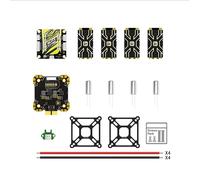 Ensemble combiné Blitz F7 Pro avec ESC Simple Blitz E80 Compatible avec Drones de Course compatibles(1pc FC with 4pcs ESC)