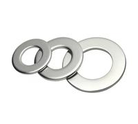 Ensemble combiné de 80 à 560 pièces M2 .5 M3 M4 M5 M6 M8 M10 M12, rondelle plate d'étanchéité en acier inoxydable 304, joints métalliques unis, cale méson pour Vis et Boulons(360 PCS)