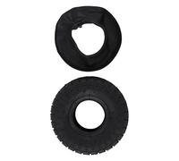 Ensemble combiné de Chambres à Air de Pneu de 4.10/3,50 à 4 Pouces, destiné aux Camions à Main, Brouettes, Remorques de Cour