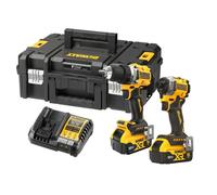 Ensemble combiné Dewalt 18 V XR DCF850 + DCD800 2 x 5 Ah DCK2051P2T