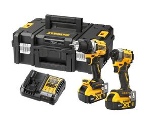 Ensemble combiné Dewalt 18 V XR DCF850 + DCD800 2 x 5 Ah DCK2051P2T