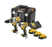 Ensemble combiné Dewalt DCD996 + DCF887, chargeur, TSTAK DCK276P3T